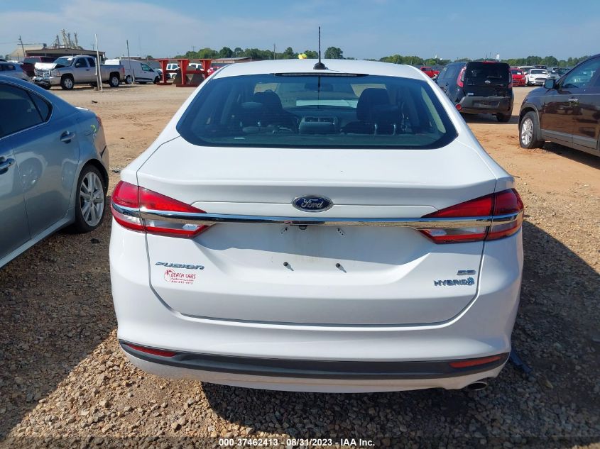 2017 FORD FUSION SE HYBRID - 3FA6P0LU7HR336573