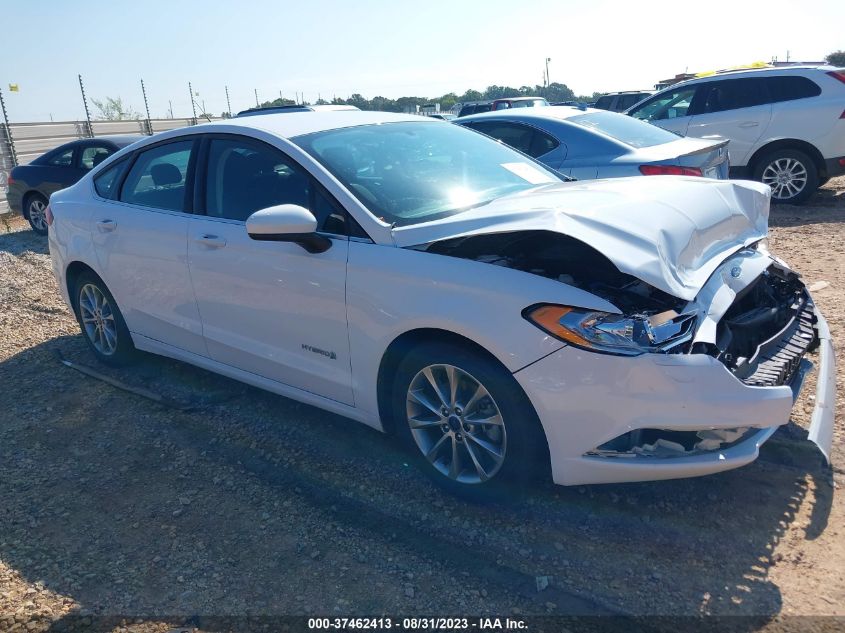 2017 FORD FUSION SE HYBRID - 3FA6P0LU7HR336573