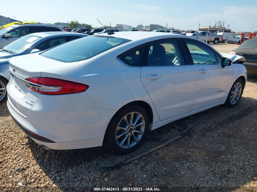 2017 FORD FUSION SE HYBRID - 3FA6P0LU7HR336573