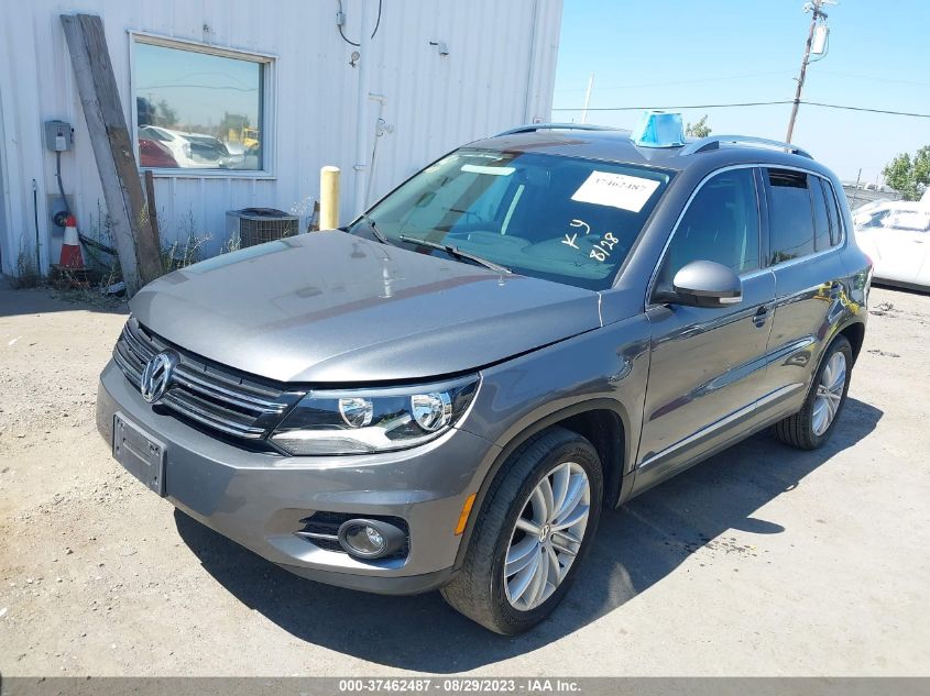 2014 VOLKSWAGEN TIGUAN S/SE/SEL/R-LINE - WVGAV3AX9EW522497