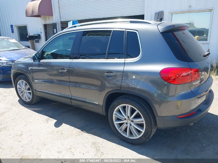 2014 VOLKSWAGEN TIGUAN S/SE/SEL/R-LINE - WVGAV3AX9EW522497