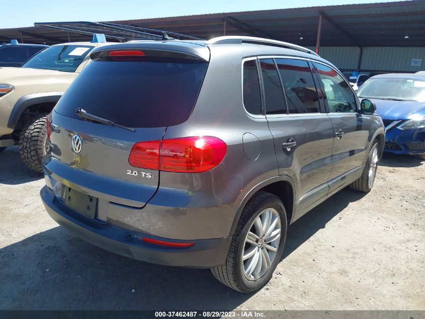 2014 VOLKSWAGEN TIGUAN S/SE/SEL/R-LINE - WVGAV3AX9EW522497