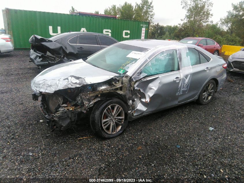 2016 TOYOTA CAMRY XLE/SE/LE/XSE - 4T1BF1FK5GU261564