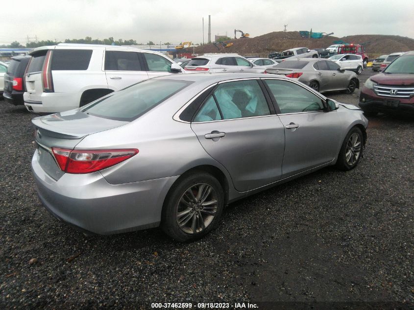 2016 TOYOTA CAMRY XLE/SE/LE/XSE - 4T1BF1FK5GU261564