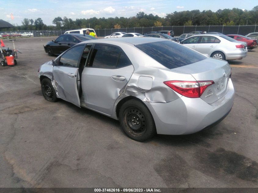 2016 TOYOTA COROLLA L/LE/S/S PLUS/LE PLUS - 5YFBURHE2GP568431