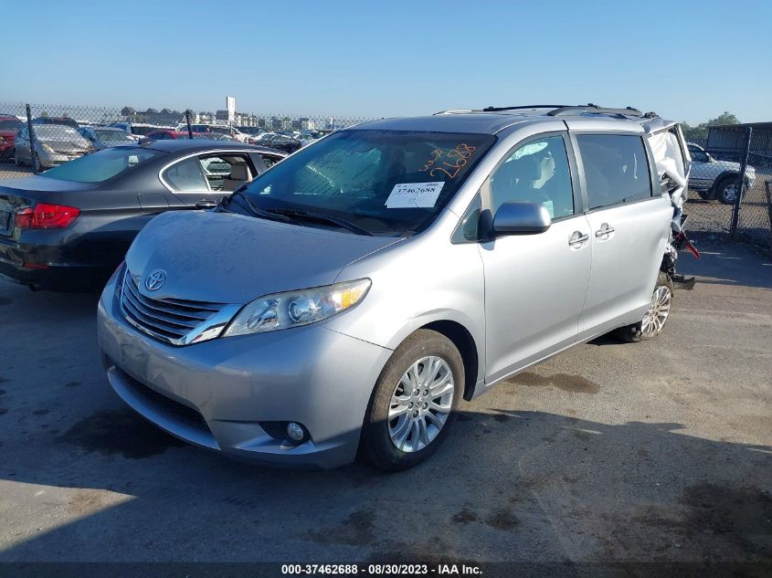 2017 TOYOTA SIENNA XLE AUTO ACCESS - 5TDYZ3DC2HS892856