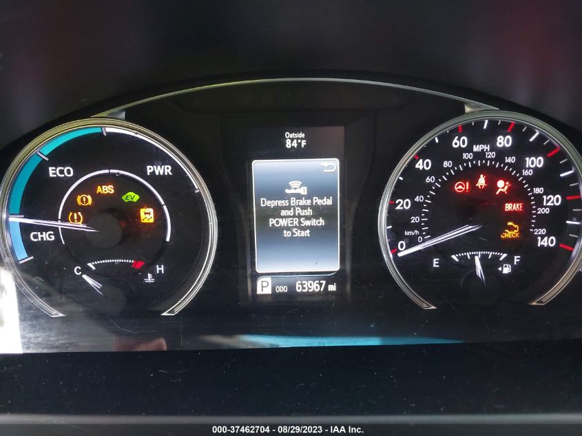 2017 TOYOTA CAMRY HYBRID - 4T1BD1FK3HU220373