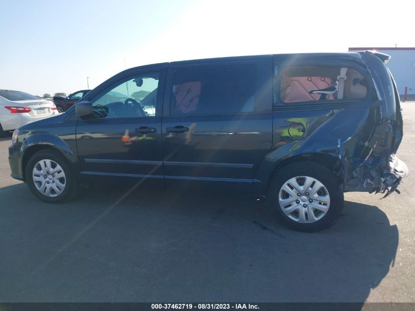 2014 DODGE GRAND CARAVAN SE - 2C4RDGBG4ER238915
