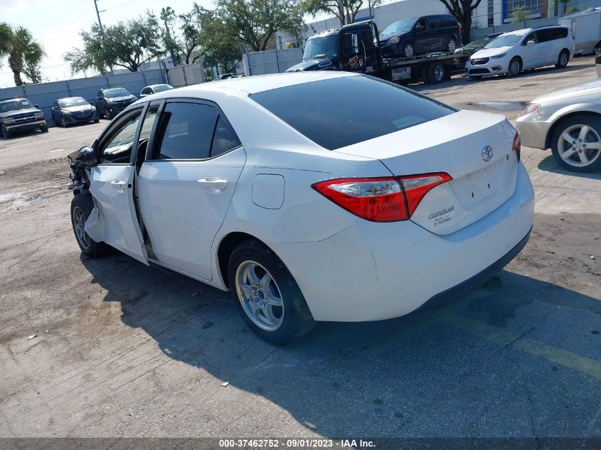 2015 TOYOTA COROLLA L/LE/LE PLS/PRM/S/S PLS - 2T1BURHE4FC428685