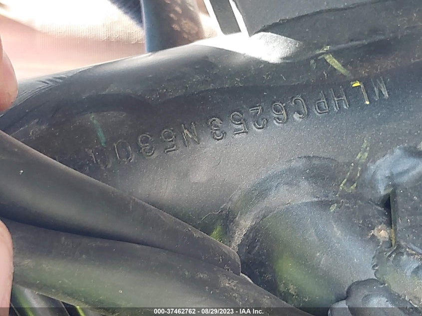 VIN MLHPC6253N5300382 2022 HONDA CBR500 RA
