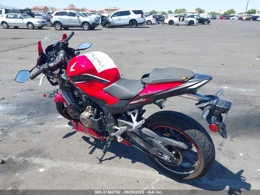 VIN MLHPC6253N5300382 2022 HONDA CBR500 RA