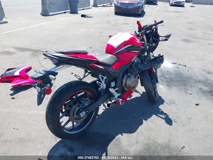 VIN MLHPC6253N5300382 2022 HONDA CBR500 RA