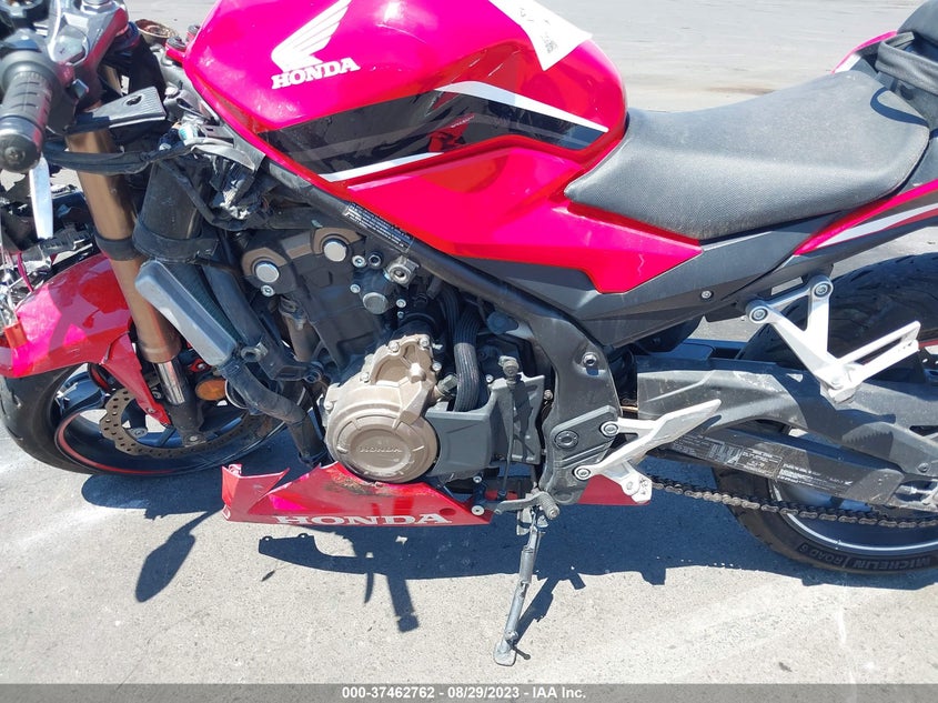 VIN MLHPC6253N5300382 2022 HONDA CBR500 RA