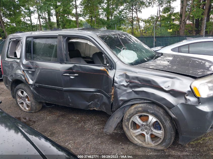 2013 HONDA PILOT EX-L - 5FNYF4H68DB016875