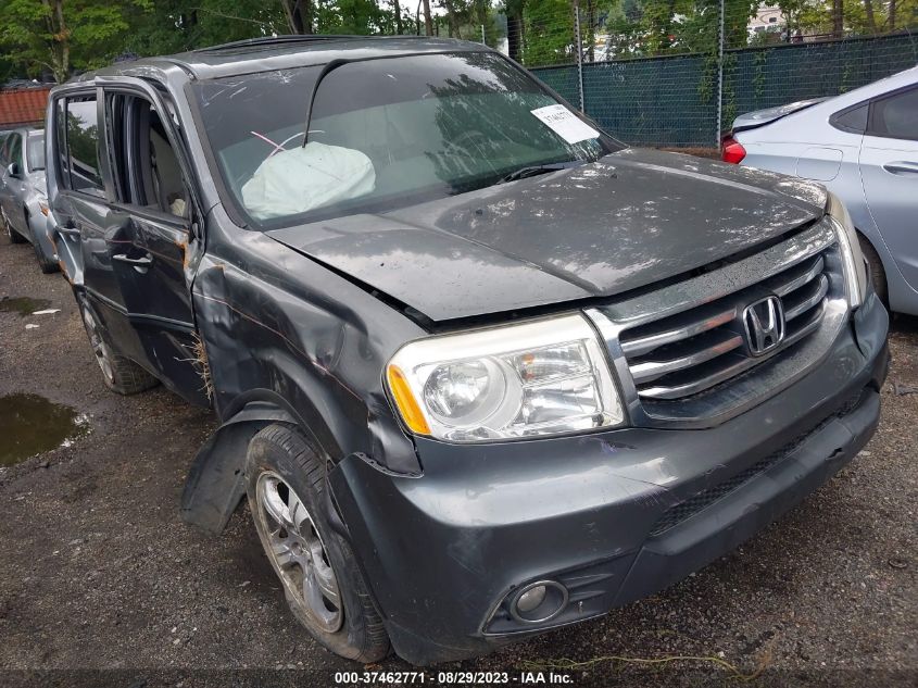 2013 HONDA PILOT EX-L - 5FNYF4H68DB016875