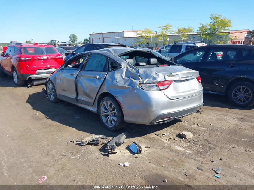 2016 CHRYSLER 200 S - 1C3CCCBB4GN174336