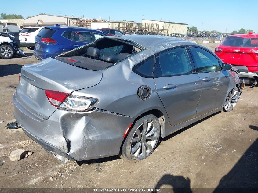 2016 CHRYSLER 200 S - 1C3CCCBB4GN174336
