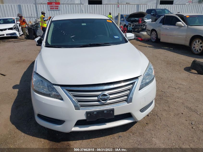 2014 NISSAN SENTRA S/FE+ S/SV/FE+ SV/SR/SL - 3N1AB7AP4EL631754