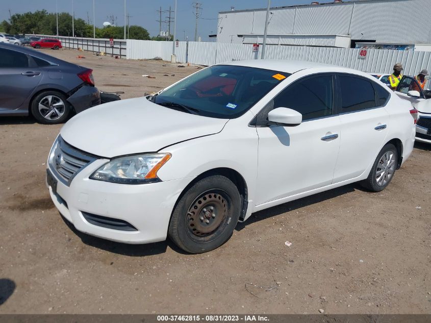 2014 NISSAN SENTRA S/FE+ S/SV/FE+ SV/SR/SL - 3N1AB7AP4EL631754