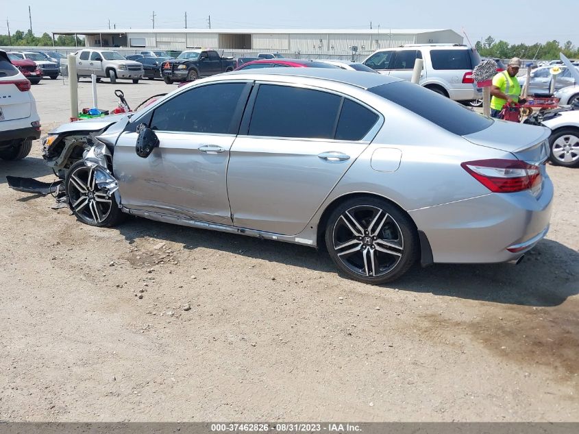 2017 HONDA ACCORD SEDAN SPORT - 1HGCR2F57HA257004