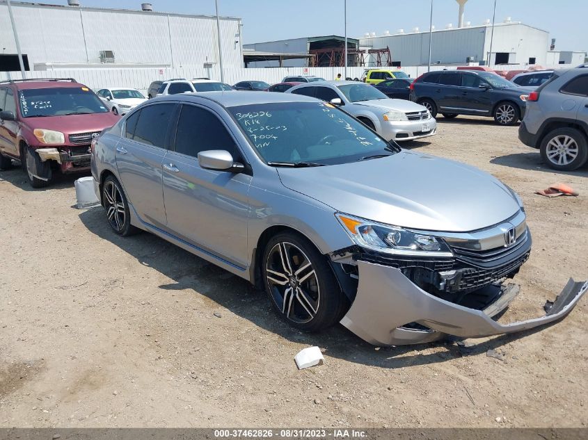 2017 HONDA ACCORD SEDAN SPORT - 1HGCR2F57HA257004