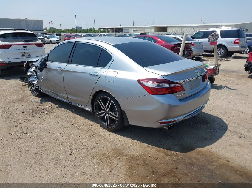 2017 HONDA ACCORD SEDAN SPORT - 1HGCR2F57HA257004
