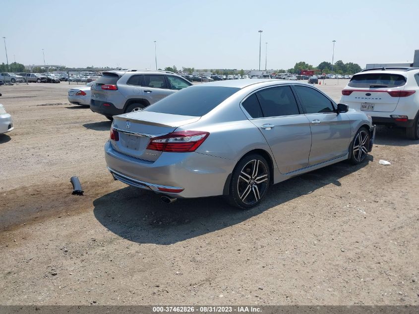 2017 HONDA ACCORD SEDAN SPORT - 1HGCR2F57HA257004