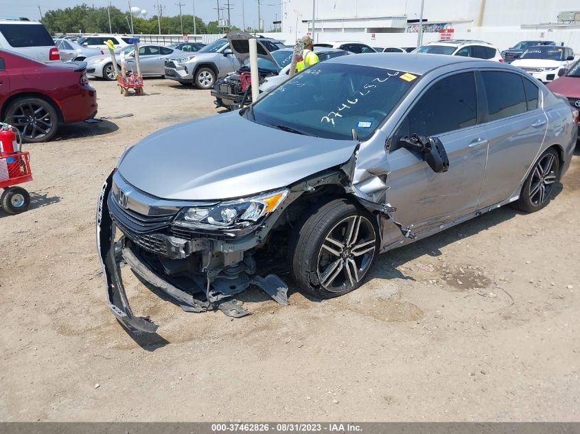2017 HONDA ACCORD SEDAN SPORT - 1HGCR2F57HA257004