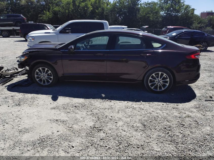 2017 FORD FUSION SE - 3FA6P0H71HR334417