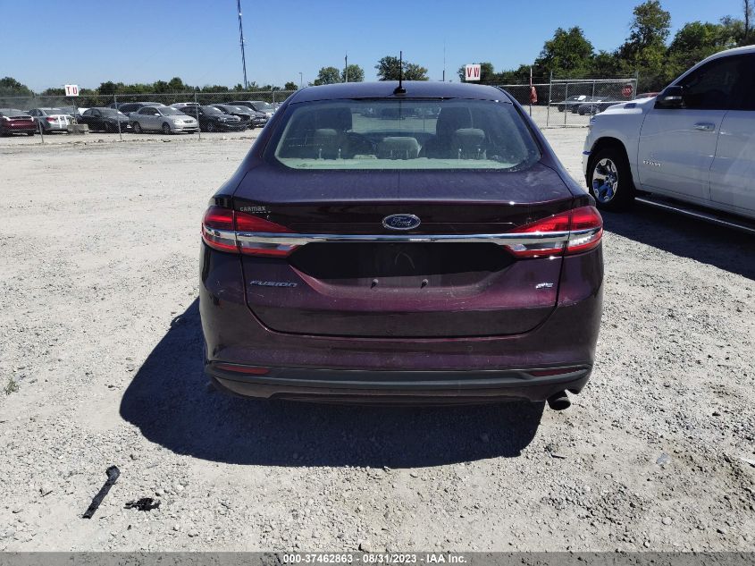 2017 FORD FUSION SE - 3FA6P0H71HR334417