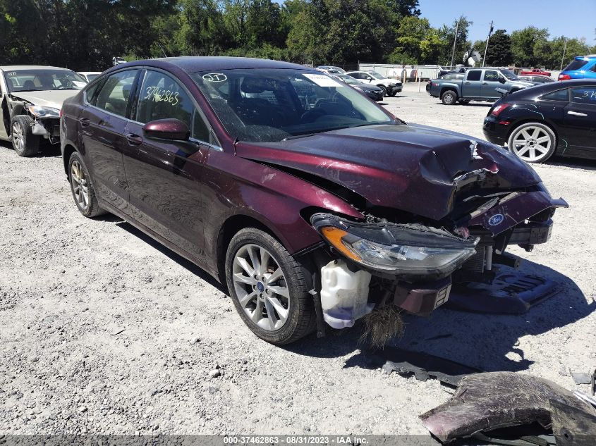 2017 FORD FUSION SE - 3FA6P0H71HR334417