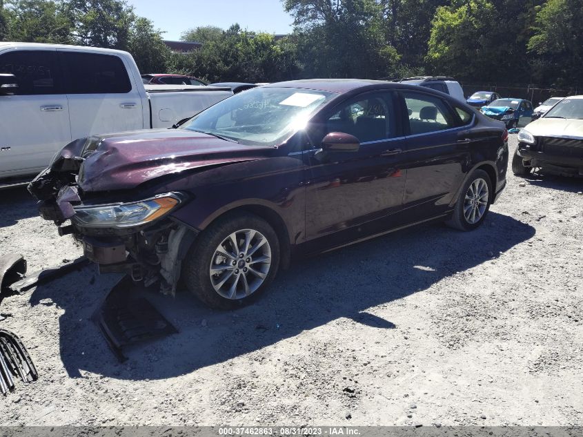 2017 FORD FUSION SE - 3FA6P0H71HR334417