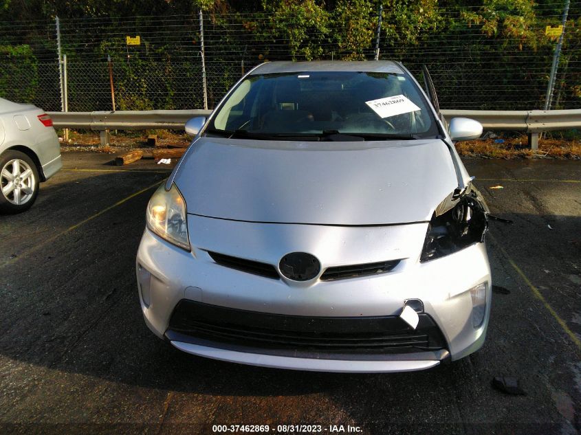 2015 TOYOTA PRIUS FOUR - JTDKN3DU2F1943289