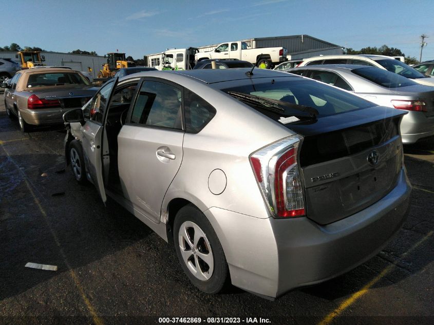 2015 TOYOTA PRIUS FOUR - JTDKN3DU2F1943289