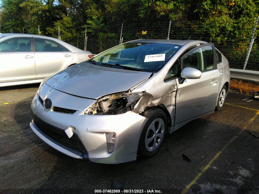 2015 TOYOTA PRIUS FOUR - JTDKN3DU2F1943289
