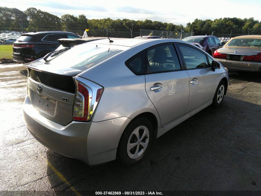 2015 TOYOTA PRIUS FOUR - JTDKN3DU2F1943289
