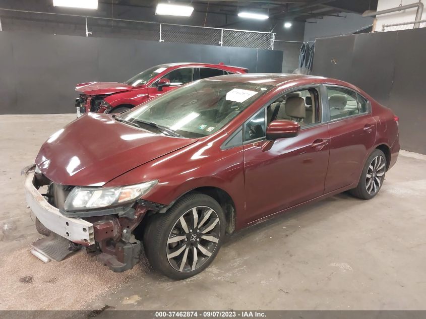 2014 HONDA CIVIC EX-L - 19XFB2F95EE037291