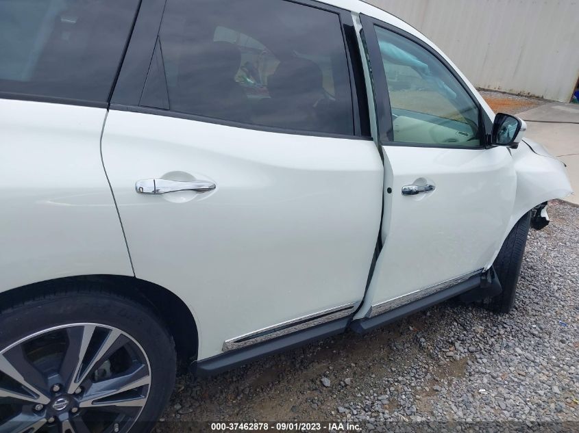 2017 NISSAN PATHFINDER PLATINUM - 5N1DR2MN7HC683040