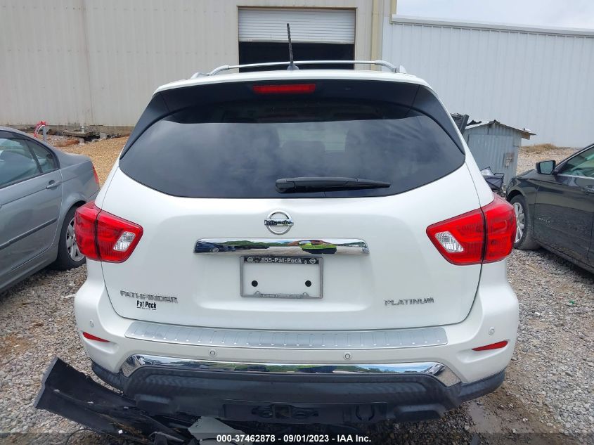 2017 NISSAN PATHFINDER PLATINUM - 5N1DR2MN7HC683040