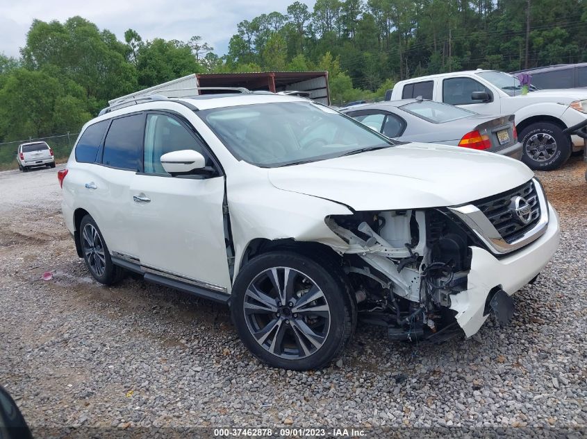 2017 NISSAN PATHFINDER PLATINUM - 5N1DR2MN7HC683040