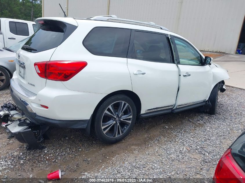 2017 NISSAN PATHFINDER PLATINUM - 5N1DR2MN7HC683040