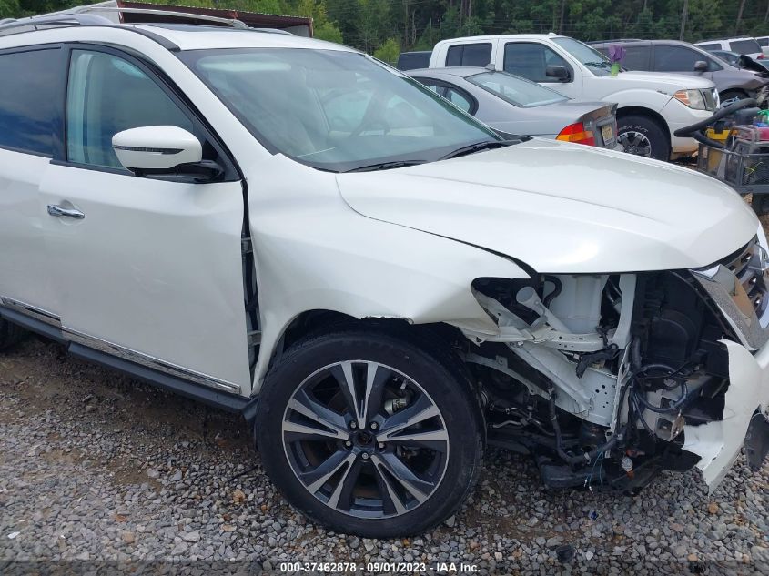 2017 NISSAN PATHFINDER PLATINUM - 5N1DR2MN7HC683040