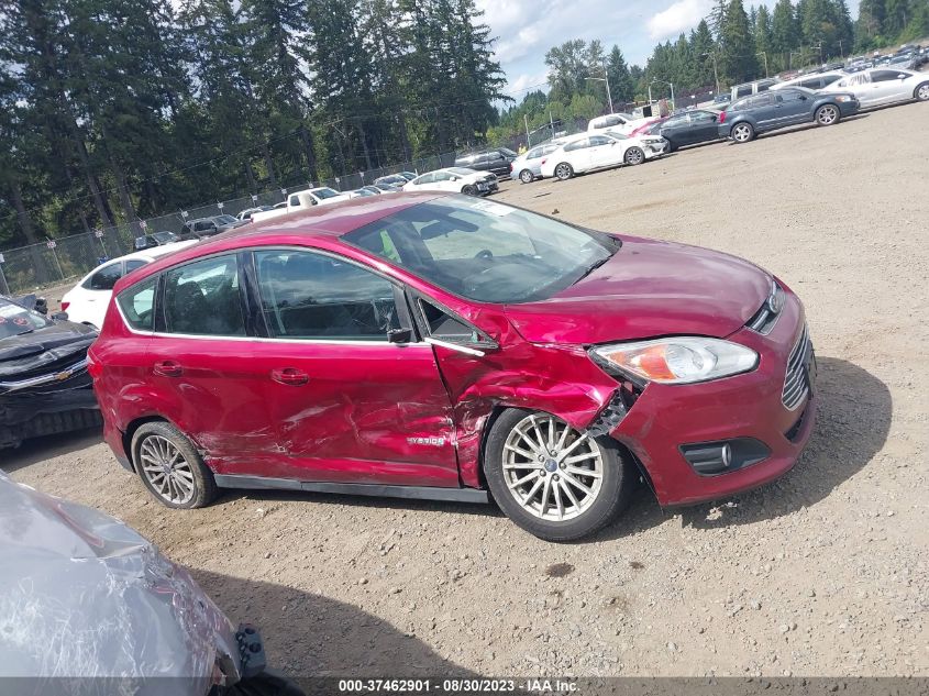 2013 FORD C-MAX HYBRID SEL - 1FADP5BU7DL513217