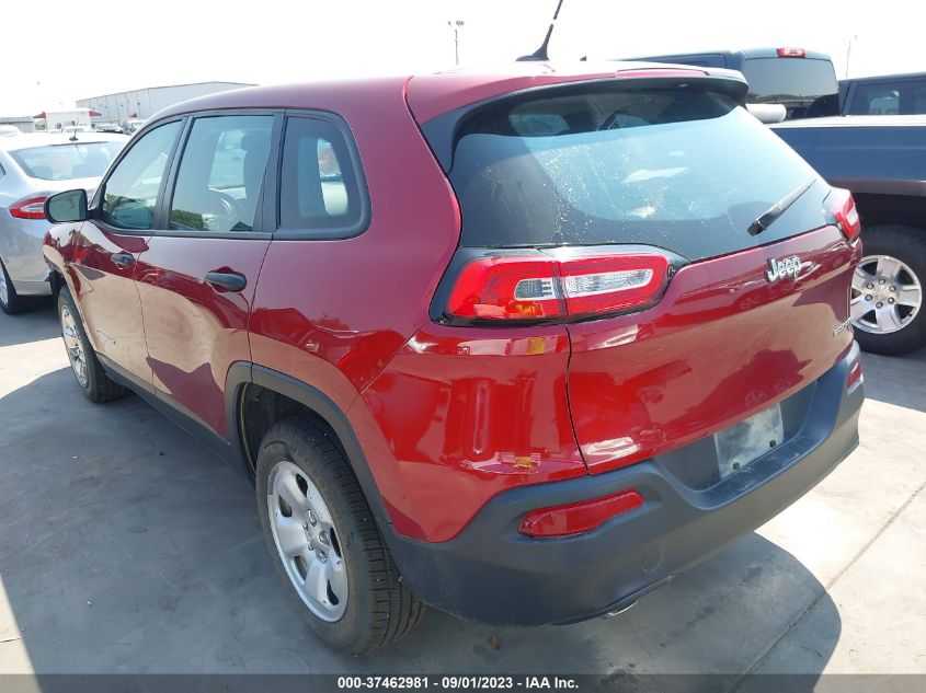 2015 JEEP CHEROKEE SPORT - 1C4PJLAB4FW760841