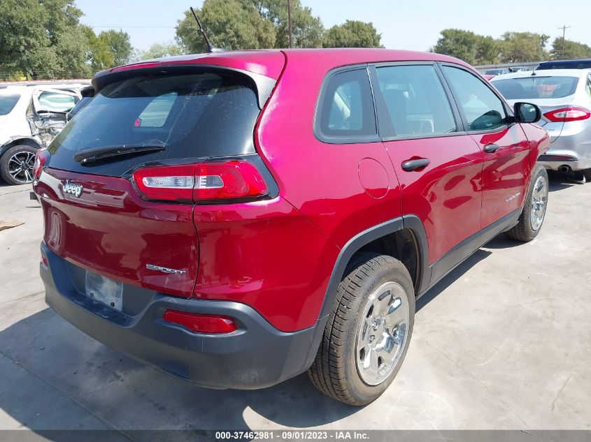 2015 JEEP CHEROKEE SPORT - 1C4PJLAB4FW760841