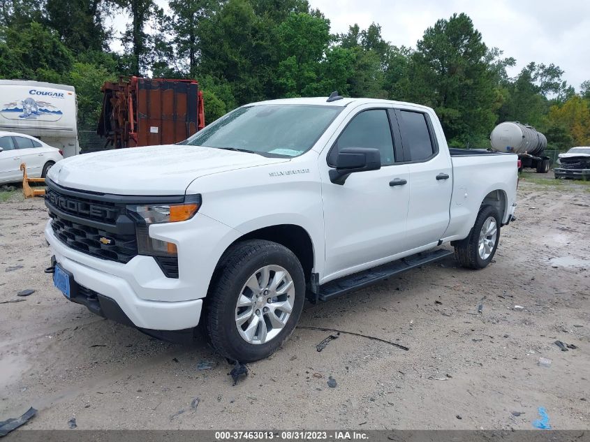 2023 CHEVROLET SILVERADO 1500 CUSTOM - 1GCRABEK8PZ268049