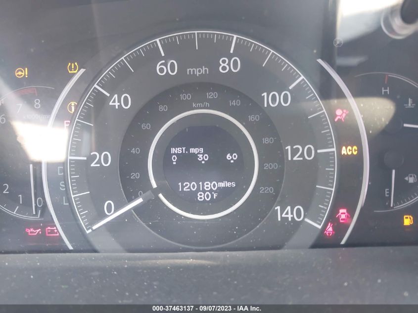2015 HONDA CR-V TOURING - 5J6RM4H95FL000566