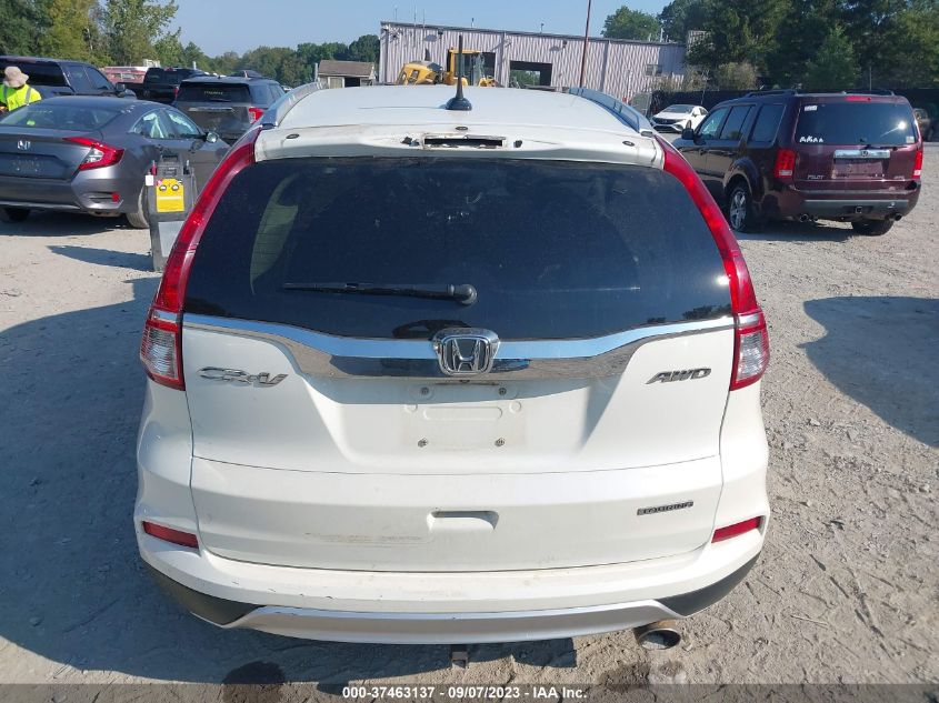2015 HONDA CR-V TOURING - 5J6RM4H95FL000566
