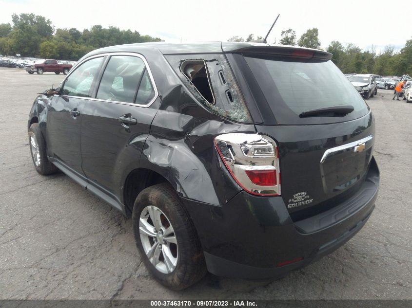2017 CHEVROLET EQUINOX LS - 2GNALBEK7H1604749