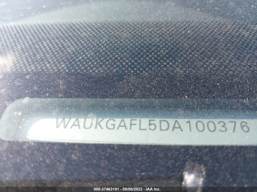 2013 AUDI S4 PRESTIGE - WAUKGAFL5DA100376